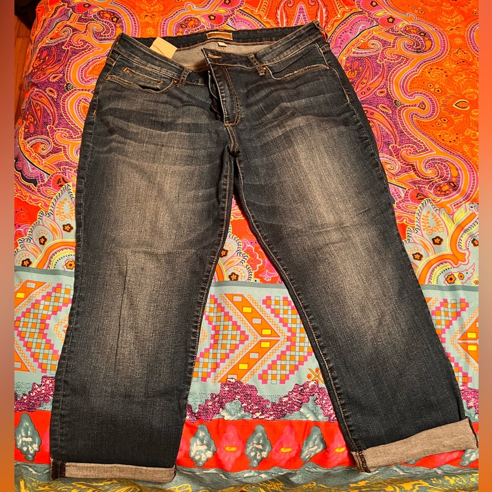 Women’s Kut from the Kloth Carherine Boyfriend jeans. Size 14 P.
